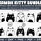 Kawaii Kitty Bundle by SVG Studio Thumbnail.png