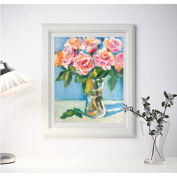 floral wall art