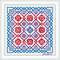 Cross Stitch Pattern Panel Celtic Knot Sampler Flowers Monochrome Ornament Abstract Pillow Counted Crossstitch Patterns 0
