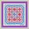 Cross Stitch Pattern Panel Celtic Knot Sampler Flowers Monochrome Ornament Abstract Pillow Counted Crossstitch Patterns 5