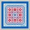 Cross Stitch Pattern Panel Celtic Knot Sampler Flowers Monochrome Ornament Abstract Pillow Counted Crossstitch Patterns 6