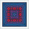 Cross Stitch Pattern Panel Celtic Knot Sampler Flowers Monochrome Ornament Abstract Pillow Counted Crossstitch Patterns 8