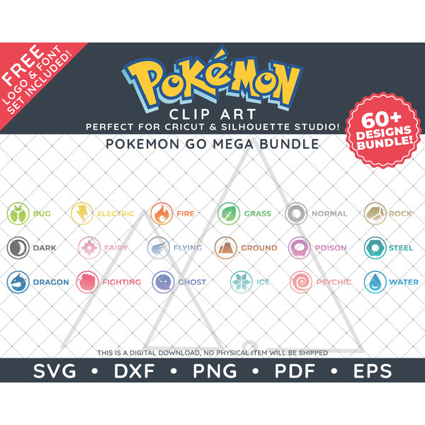 Pokemon Go Mega Bundle by SVG Studio Thumbnail4.png