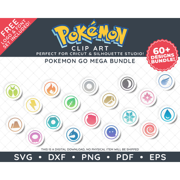 Pokemon Go Mega Bundle by SVG Studio Thumbnail9.png