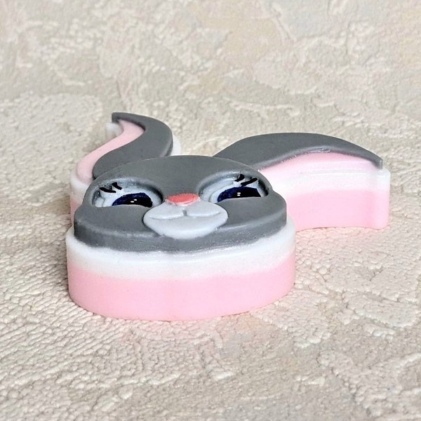 Girl bunny soap