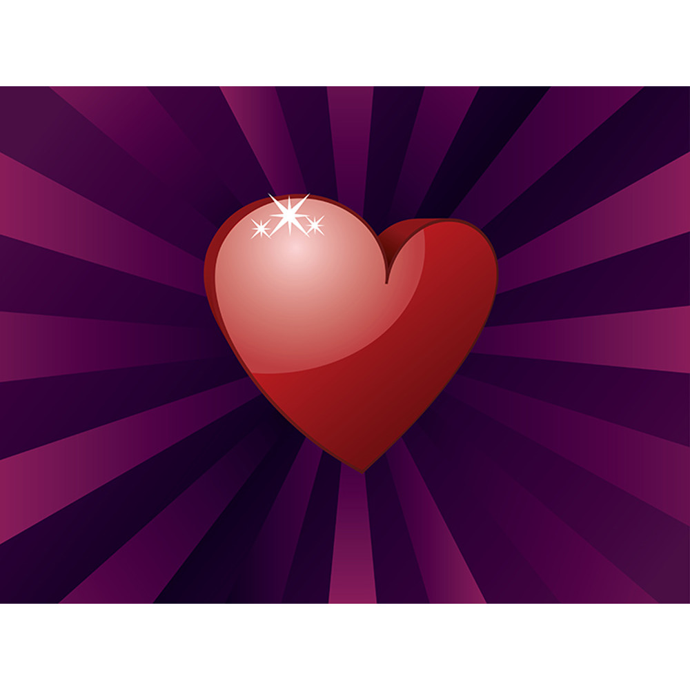 Valentins Day Greeting with 3d Heart.jpg