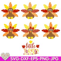 1st Thanksgiving Day My First  Happy Thanksgiving Day Turkey digital design Cricut svg dxf eps png ipg pdf, cut file