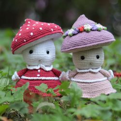crochet pattern fly agaric toy mushroom doll girl clothes amigurumi toy dude amanita pattern amigurumi magic mushroom cr