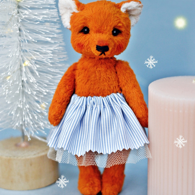 Fox Teddy  sewing Pattern