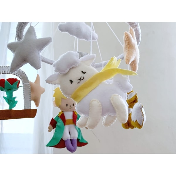 The Little Prince baby mobile nursery decor The Little princ - Inspire ...