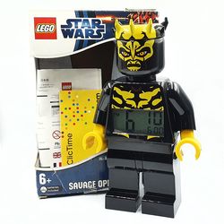 LEGO STAR WARS SAVAGE OPRESS ALARM CLOCK 9005602