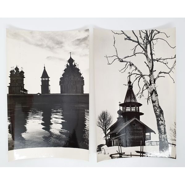 8 KIZHI Architectural monuments of antiquity black and white photo postcards set USSR 1968.jpg