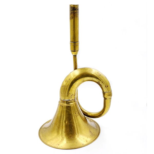 4 Klaxon Signal Pneumatic Brass Horn Bugle for Antique Old Car.jpg