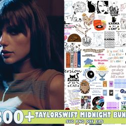 300 taylor swift - midnights - midnight sharp svg png gif digital download