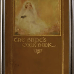 Digital | Vintage Pattern | Vintage 1900s The Brides Cook Book | ENGLISH PDF TEMPLATE