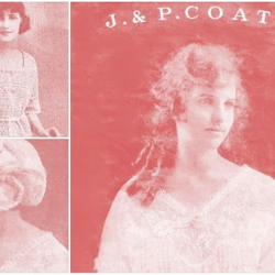 Digital | Vintage Crochet Pattern | Vintage 1920 J & P Coats Crochet Filet Book 4 | ENGLISH PDF TEMPLATE