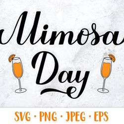 mimosa day. mimosa svg. calligraphy hand lettering