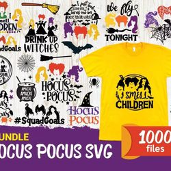 Hocus Pocus Svg, Hocus Pocus Png Images, Hocus Pocus Clipart, PNG & SVG Cut Files for Cricut & Silhouette