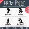 HP House Animals and Typography Designs by SVG Studio Thumbnail.png