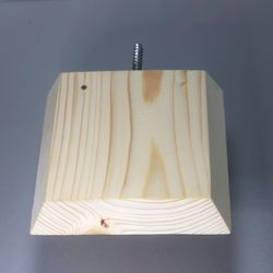 Wood floating shelf 6" (152 mm)