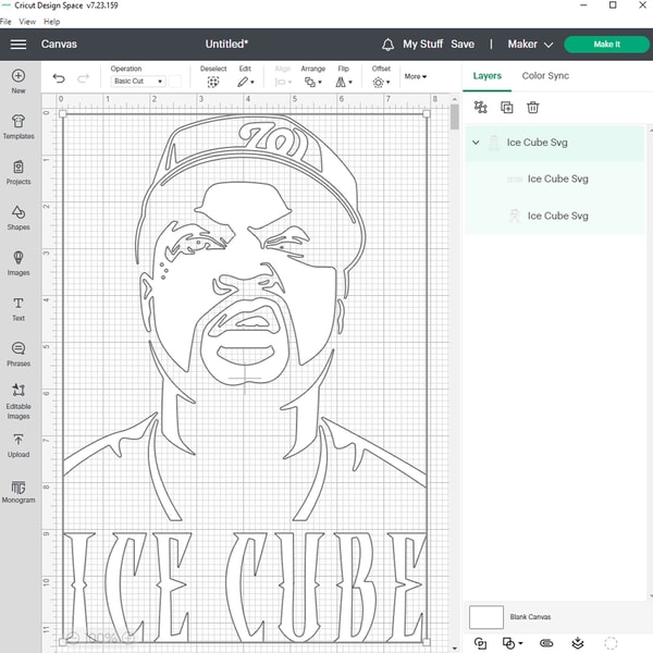 Ice Cube SVG Cutting Files, Rapper Digital Clip Art, Hip hop | Inspire ...