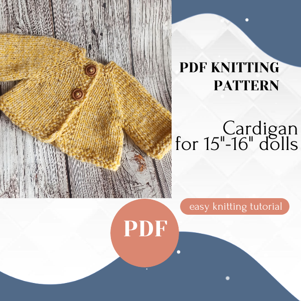 pdf knitting pattern for doll