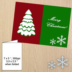 digital christmas holiday card