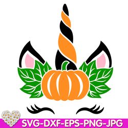 Halloween Unicorn pumpkin my 1 st halloween Ghost Skeleton digital design Cricut svg dxf eps png ipg pdf, cut file