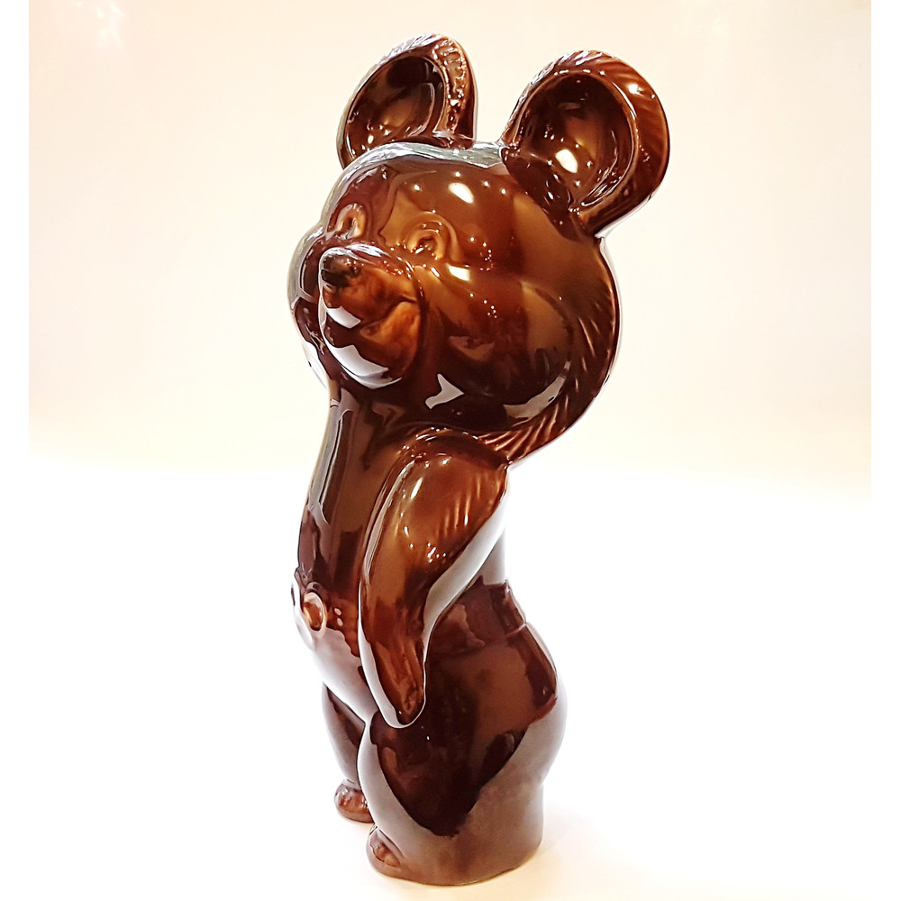 2 Giant Porcelain Olympic Bear MISHA mascot OLYMPIC GAMES 1980 ZIK Konakovo 29 cm.jpg