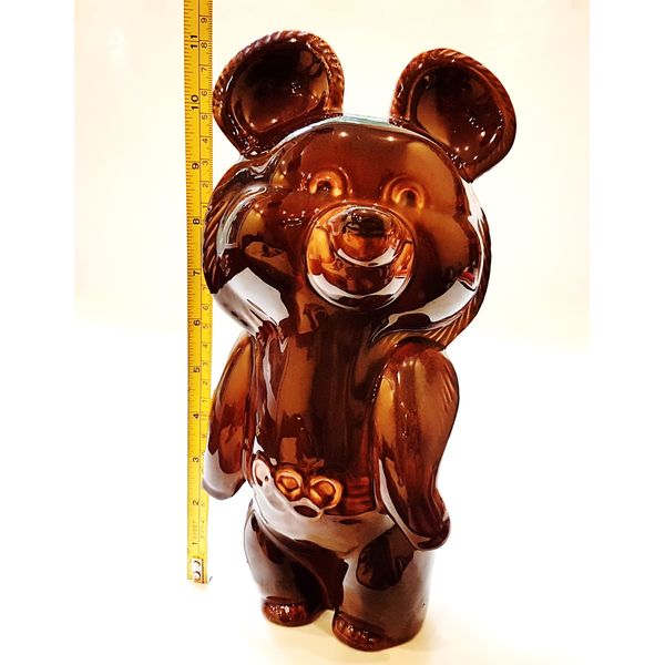 12 Giant Porcelain Olympic Bear MISHA mascot OLYMPIC GAMES 1980 ZIK Konakovo 29 cm.jpg