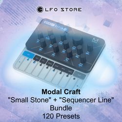 modal modal craft synth v2.0 "small stone" "sequencer line" bundle 120 presets
