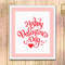 Happy Valentines Day Cross Stitch Pattern, Heart Cross Stitch Pattern,  Valentine Cross Stitch Pattern #lv_007