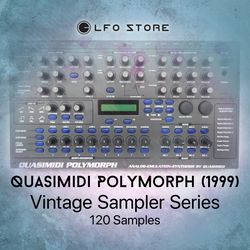 Quasimidi Polymorph "Vintage Sampler Series" 120 Samples