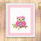 Set of 2 Owls Cross Stitch Pattern, Owls Family Cross Stitch Pattern, Owl Cross Stitch Pattern, Owls Pattern, Home Decor, Home Sweet Home #owl_004