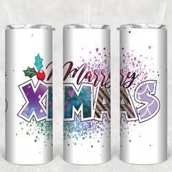christmas tumbler sublimation design STRAIGHT&TAPERED 20 oz - 4