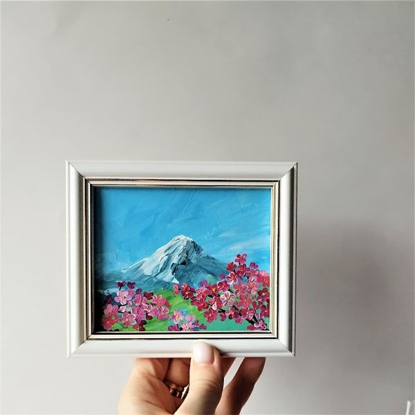 Handwritten-cherry-blossom-landscape-with-a-views-of-Mount-Fujiyama-by-acrylic-paints-6.jpg