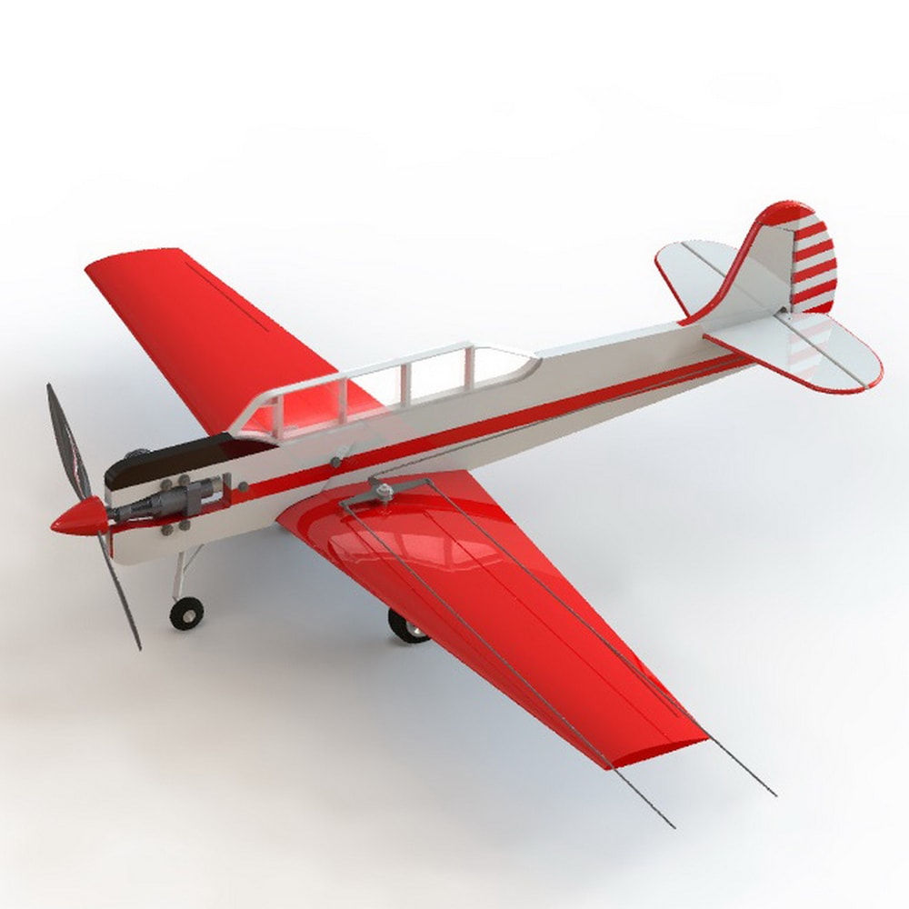 1 Cord Training Plane Model Airplane Kit PML-2004 Yakovlev Yak-52.jpg