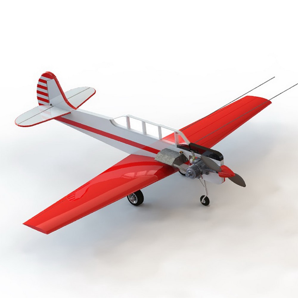 2 Cord Training Plane Model Airplane Kit PML-2004 Yakovlev Yak-52.jpg