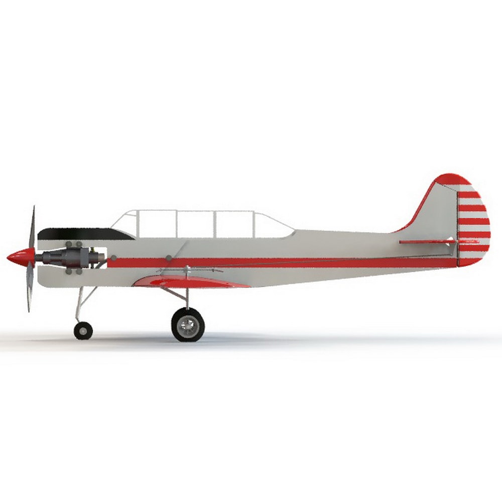 4 Cord Training Plane Model Airplane Kit PML-2004 Yakovlev Yak-52.jpg