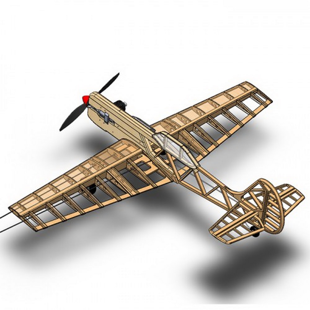 10 Cord Training Plane Model Airplane Kit PML-2006 Yakovlev Yak-50.jpg