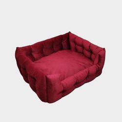 Beautiful dog bed, Handmade, More than 50 colors to choose from
