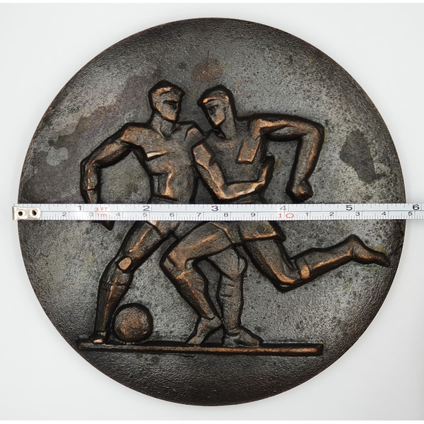 12 Commemorative wall Plaque FOOTBALL USSR Olympic Games Moscow 1980.jpg