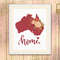 Australia Cross Stitch Pattern, Country Cross Stitch Pattern, Map Cross Stitch Pattern, Australia Pattern, Download Map Pattern #mp_023
