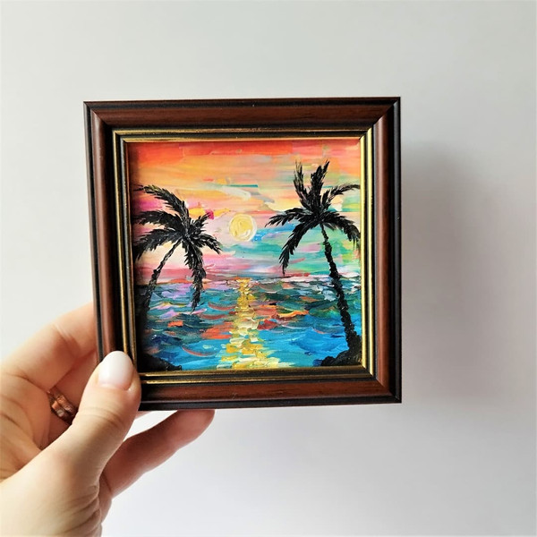 Handwritten-sunset-landscape-with-two-palm-trees-on-the-shore-by-acrylic-paints-8.jpg