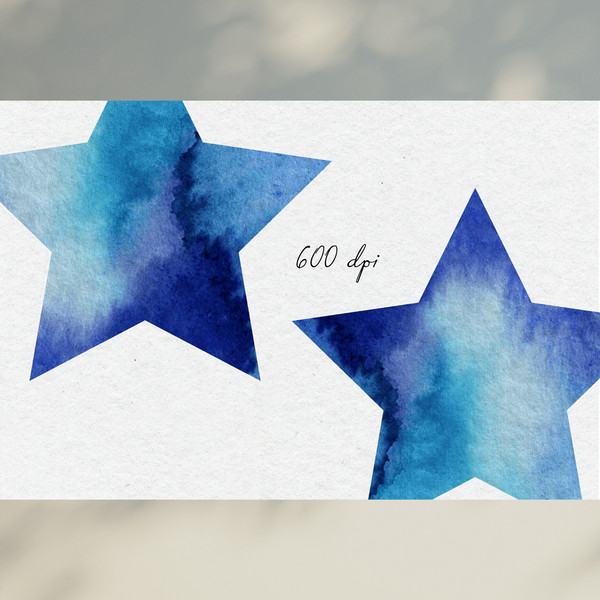 Watercolor Blue Stars4.jpg