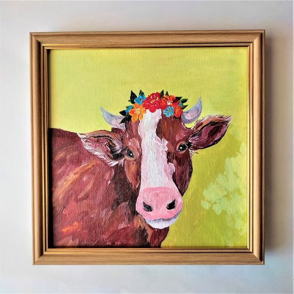 Handwritten-portrait-of-a-cow-with-a-flower-crown-on-her-head-by-acrylic-paints-4.jpg