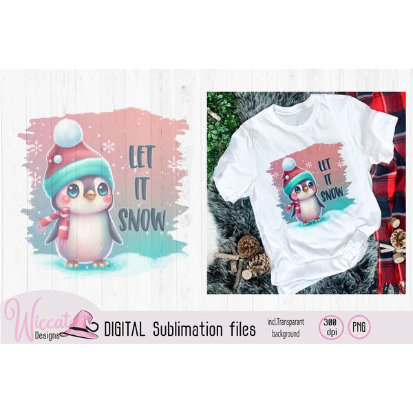 Let-it-snow-Penguin-Tshirt-mockup.jpg