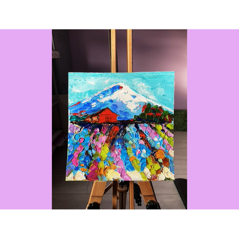 red barn oil painting mountain original art -6.jpg