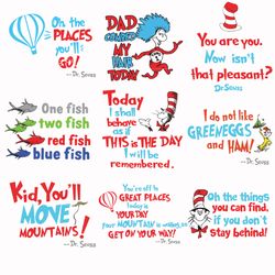 dr seuss svg bundle, thing dr seuss svg, dr seuss quotes svg png dxf eps digital file