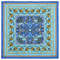 blue pavlovo posad cotton shawl